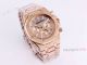 New Frosted Gold Audemars Piguet Royal Oak Rose Gold Chronograph 41mm Diamond Dial Replica Watch (3)_th.jpg